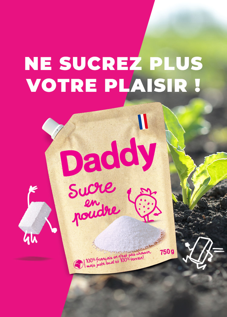 Sucre en poudre Daddy - Cafés et thés - Boissons - Notre carte