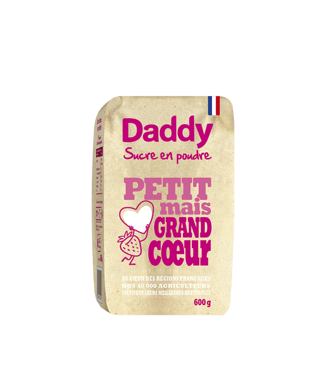 Sucre en poudre, sucre glace, sucre à confitures… Découvrez tous les produits Daddy