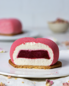 Entremets-Framboise-Vanille