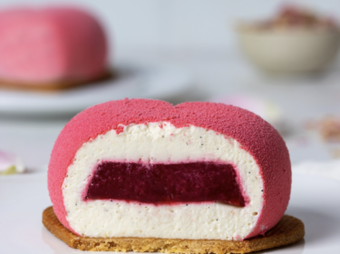 Entremets-Framboise-Vanille